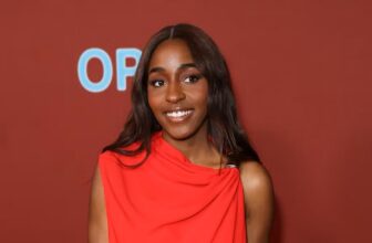 Ayo Edebiri Just Wore this Gorgeous Bright Red Dress Straight From the Runway