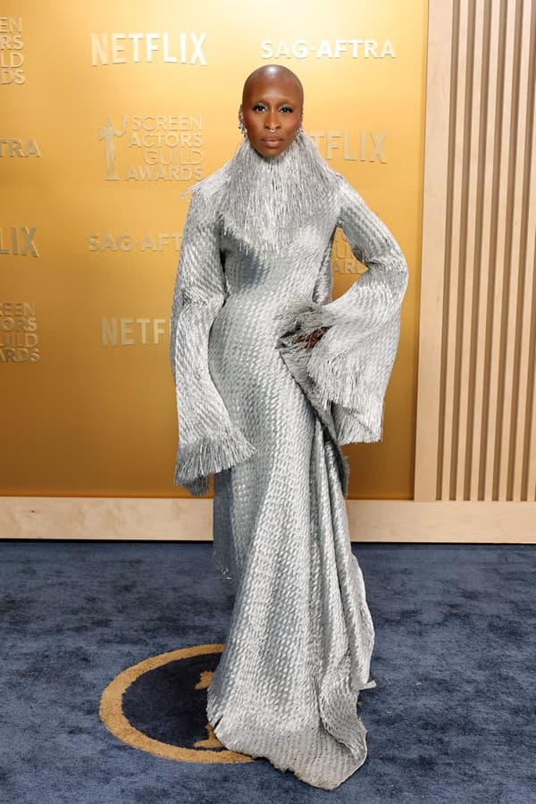 Cynthia Erivo Choose a Gown from Givenchy 1997 Couture for the 2025 SAG Awards