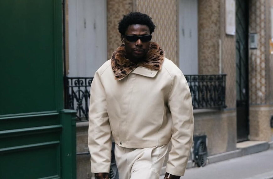 Asake at the Jacquemus Paris Fashion Week Fall:Winter 2025 show 1