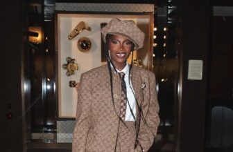 Doechii wears head toe Louis Vuitton look during paris Fashion Week Fall 2025 - Fashion Police Nigeria