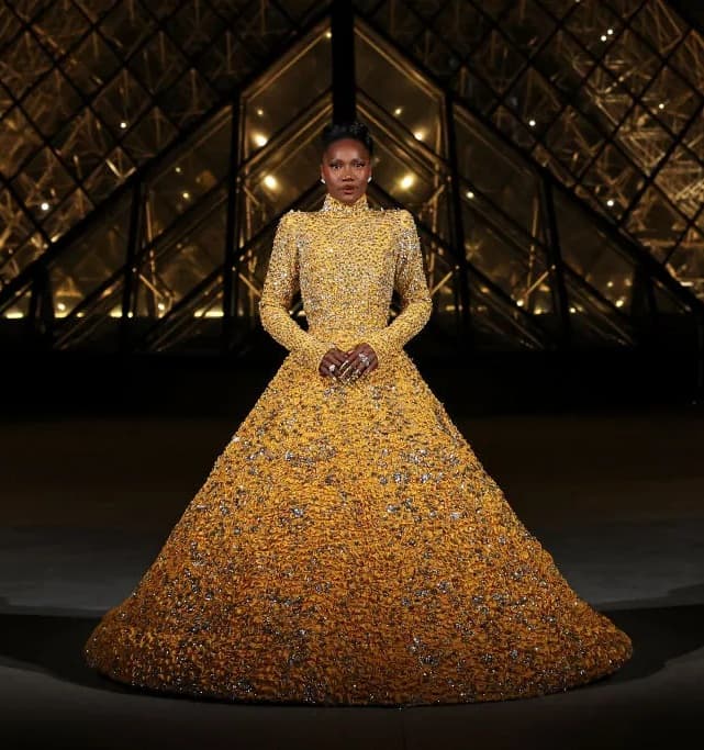 Doechii is a Dream in a Yellow Valentino Ballgown at Louvre’s Grand Fashion Dinner in Paris