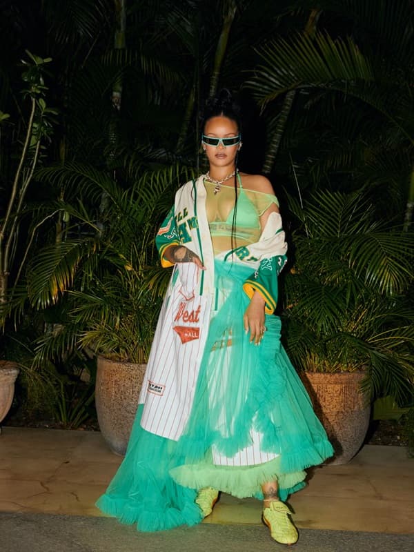 Rihanna is Wearing the Neon Tutu Dress Like a True Super Star