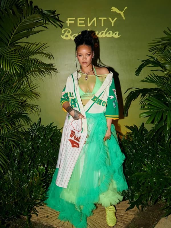 Rihanna is Wearing the Neon Tutu Dress Like a True Super Star