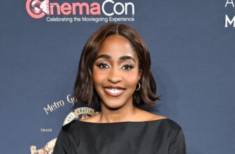 Ayo Edebiri Layers This Long Top Over a Maxi Dress Like a Pro