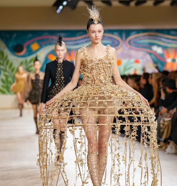 Dior haute couture show in Paris