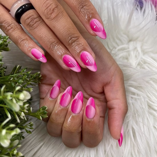 Double Ombre Summer nail idea - Fashion Police Nigeria
