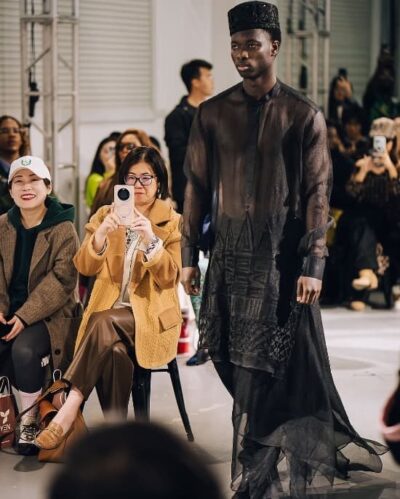 Ejiro Tafiri Amos at the Shanghai fashion week 2025 - Fashion Police Nigeria