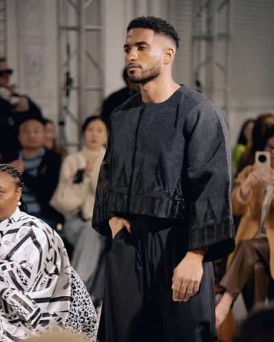 Ejiro Tafiri Amos at the Shanghai fashion week 2025 - Fashion Police Nigeria