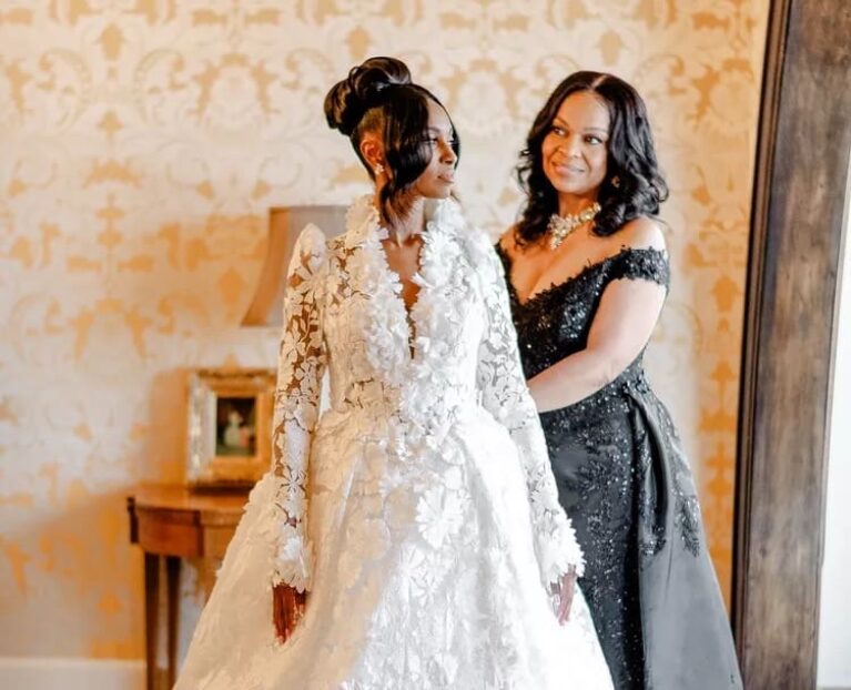 This Bride Stunned in a Royal Pnina Tornai Gown at Her Virginia Wedding