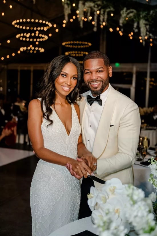 This Bride Stunned in a Royal Pnina Tornai Gown at Her Virginia Wedding 