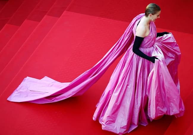 Celebrity ball gown at the film festival - Fashion Police Nigeria