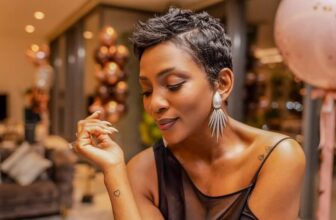 Genevieve Nnaji debut a cute pixie cut for her 46th birthday celebration - Fashion Police Nigeria