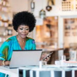 Photo of a woman in her beauty store - Fashion Police Nigeria