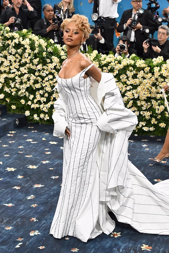 Tyla Took a Plunge With Vintage Fashion at the 2025 Met Gala