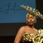 Photo of a model at African fashion week London - Fashion Police Nigeria