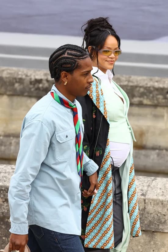 Rihanna-and-A$AP-rocky-at-Paris-Fashion-Week - Fashion Police Nigeria