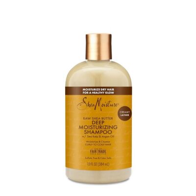SheaMoisture Shampoo Deep Moisturizing For Dry, Damaged Or Transitioning Hair Raw Shea Butter Sulfate-Free