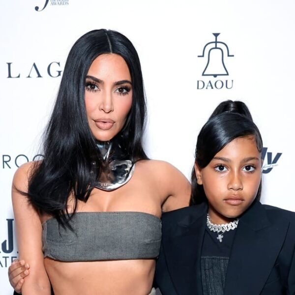 Photo of Kim Kardashian with her daughter North West - Fashion Police Nigeria