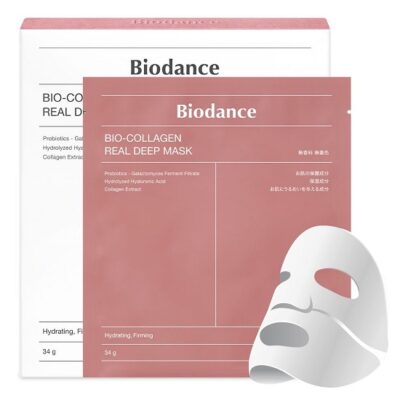 Best K-Beauty Sheet Masks for Glowing, Glass Skin BIODANCE Bio-Collagen Real Deep Mask