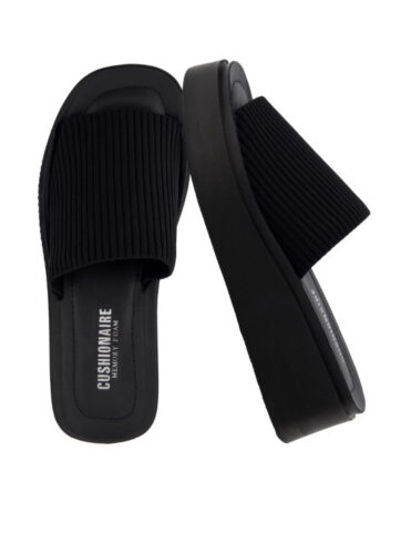 CUSHIONAIRE Pim Wedge Chunky Platform Sandals