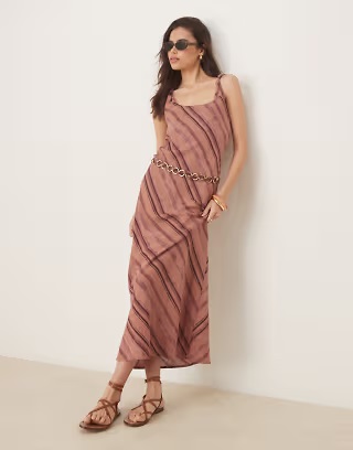 Linen dress - Fashion Police Nigeria