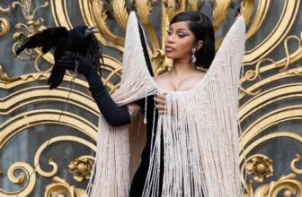 Cardi b attends the Schiaparelli haute couture fall winter
