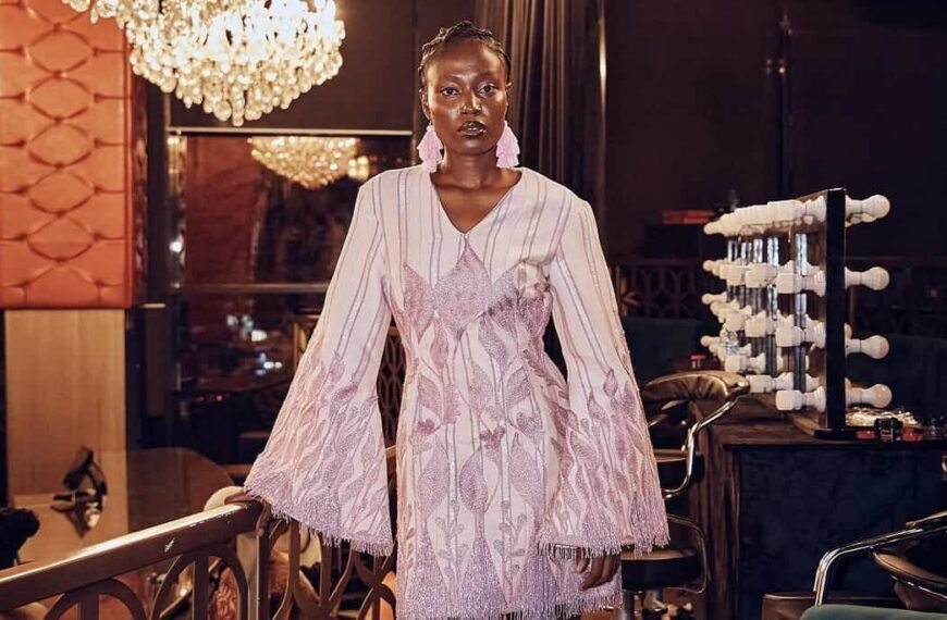 ejiro amos tafiri at African Fashion Week London 2025 - Fashion Police Nigeria