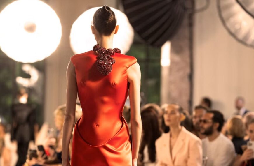 Schiaparelli Heart Beating Dress - Fashion Police Nigeria