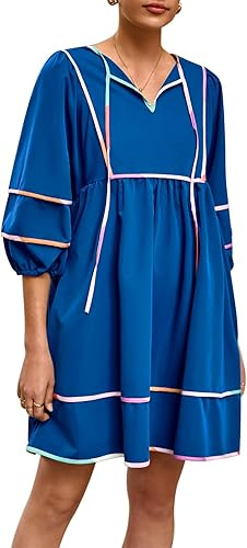 Cicy Bell Womens Babydoll Mini Dresses (1)