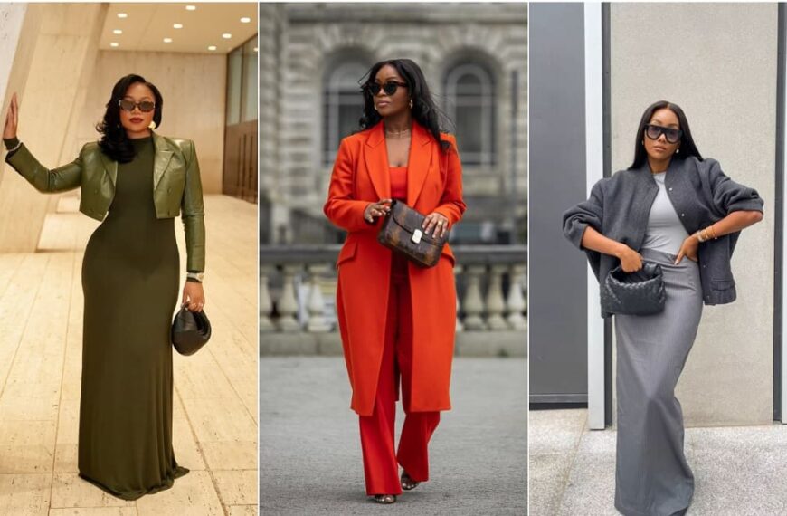 7 fall monochrome outfit ideas - Fashion Police Nigeria