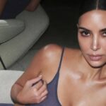 Kim Kardashian Flaunts Her Butts in a New SKIMS Ad for Sheer Intimates - Fashion Police Nigeria