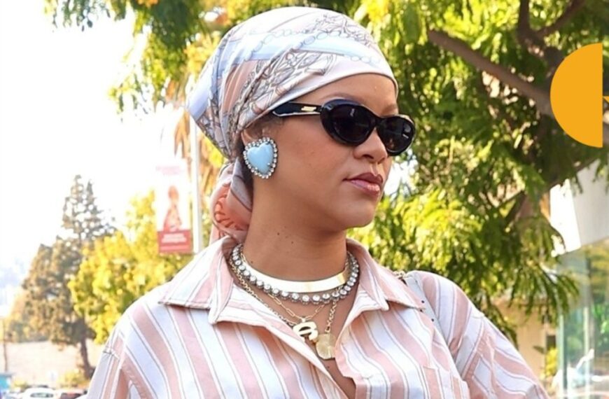 Rihanna Just Made the Pajamas Look Chic in Daytime - Fashion Police Nigeria