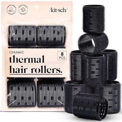 Best Heated Rollers for Long-Lasting Curls and Volume Kitsch Ceramic Thermal Hair Rollers