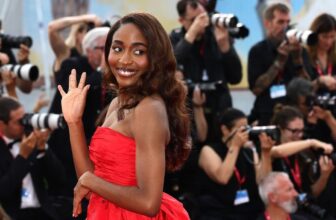 Ayo Edebiri's Goes For Red For Her Venice Film Festival Debut