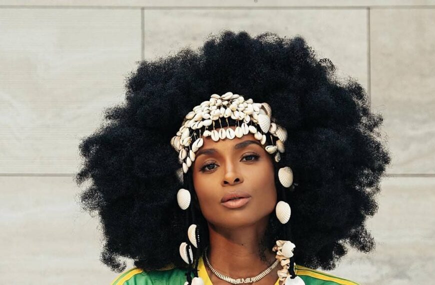 ciara celebrates her Benin citizenship with a new hairdo - Fashion Police Nigeria