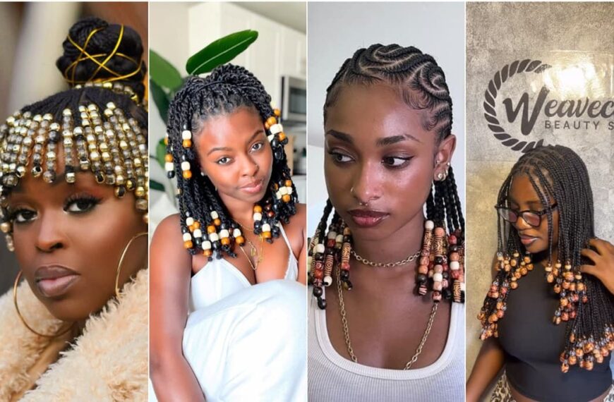 Hairstyles with beadsto inspire your next hairdo - Fashion Police Nigeria