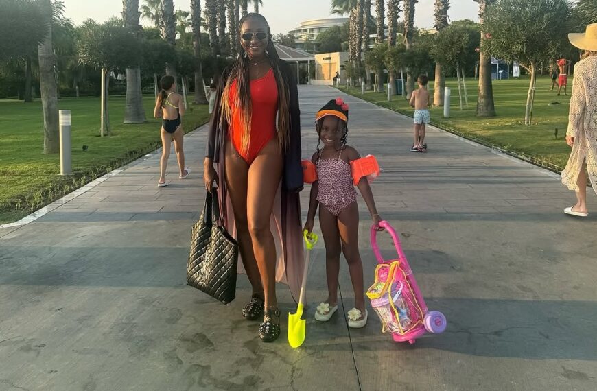 Photo of Ini edo and her daughter on vaction in turkey - Fashion Police Nigeria