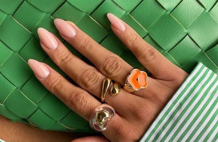 rose water nails - Fashion Police Nigeria