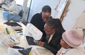 photo of ladies in a fashion school in Africa - Fashion Police Nigeria
