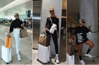 Nancy isime airport fashion and style outfit look - Fashion Police Nigeria