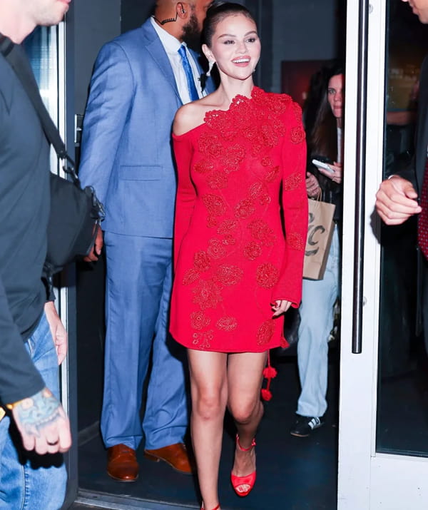 selena gomez rocks red jacquemus mini dress in nyc I Shopped Selena Gomez's Back-to-Back Jacquemus Mini Dresses