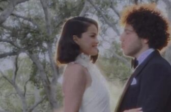 Selena Gomez and Benny Blanco wedding photo