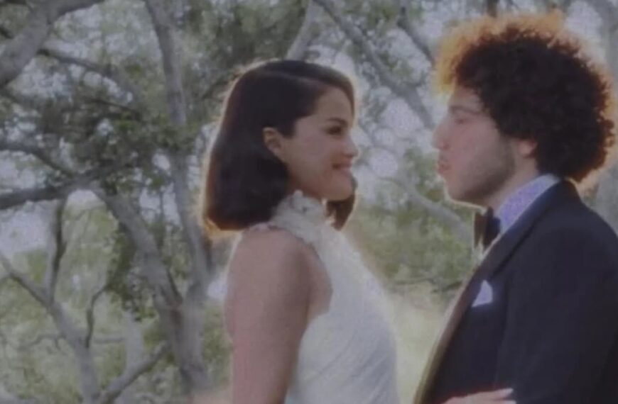 Selena Gomez and Benny Blanco wedding photo