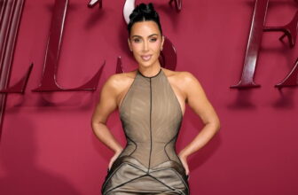 Kim Kardashian Exudes Effortless Glamour in a Schiaparelli Gown at “All’s Fair” Premiere - Fashion Police Nigeria
