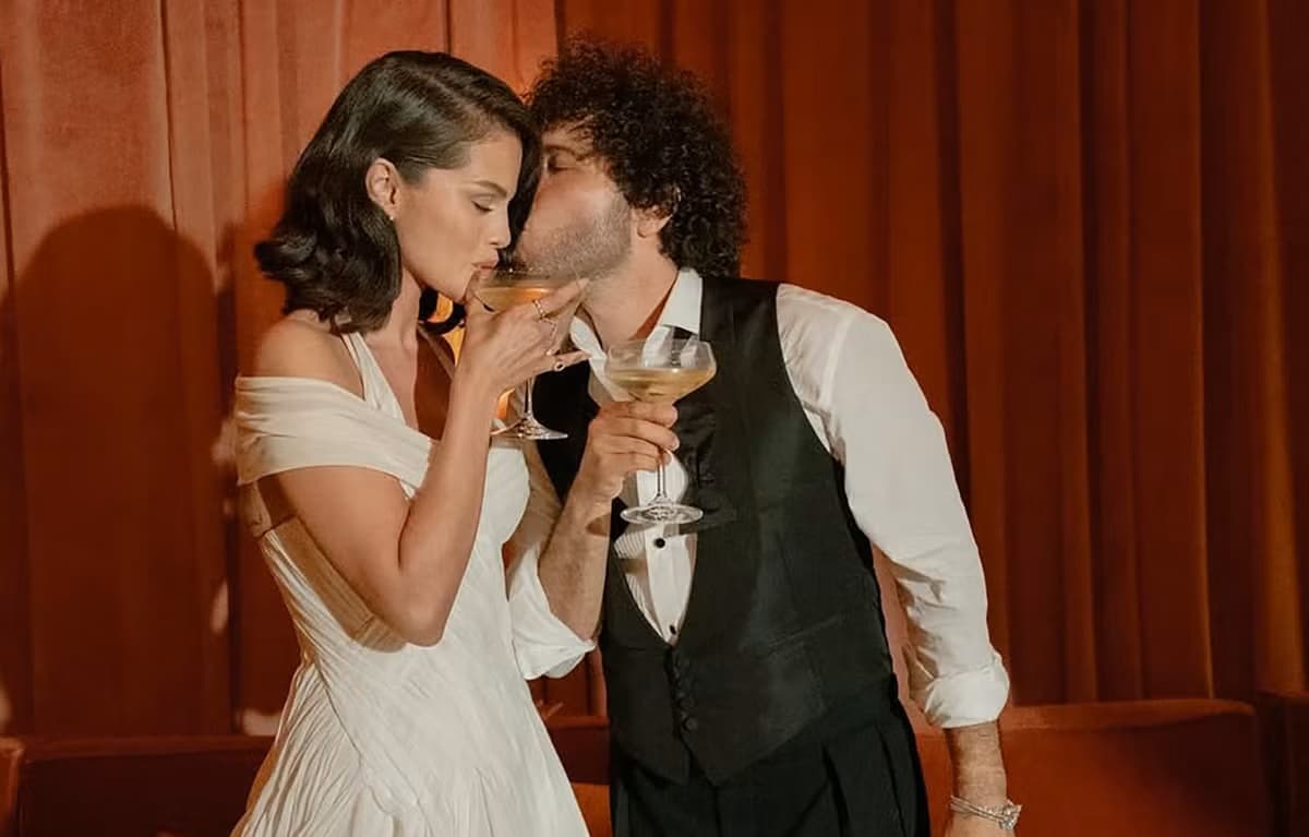 Selena Gomez Reception Dress: A Stunning Look | FPN