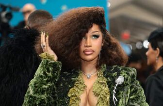 Photo of Cardi B from the 2025 Met Gala red carpet posing - Fashion Police Nigeria