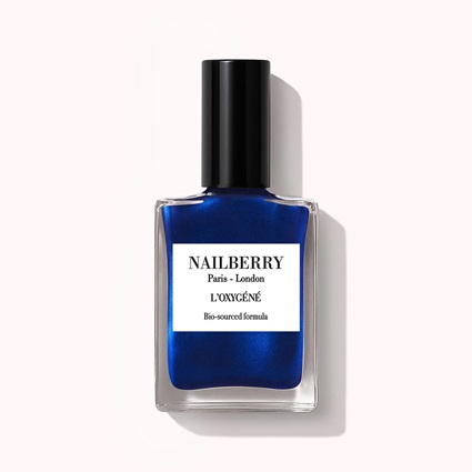 The Holiday Nail Polish Shades Everyone Is Wearing Nailberry Bluemoon nail polish - Fashion Police Nigeria