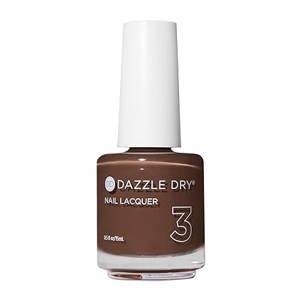 The Holiday Nail Polish Shades Everyone Is Wearing Dazzle dry fringe a milk chocolate brown - Fashion Police Nigeria
