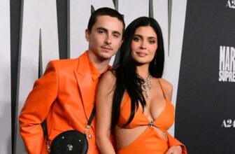 Kylie Jenner Twin With Boyfriend Timothée Chalamet in Matching Bright Orange Outfits - Fashion Police Nigeria