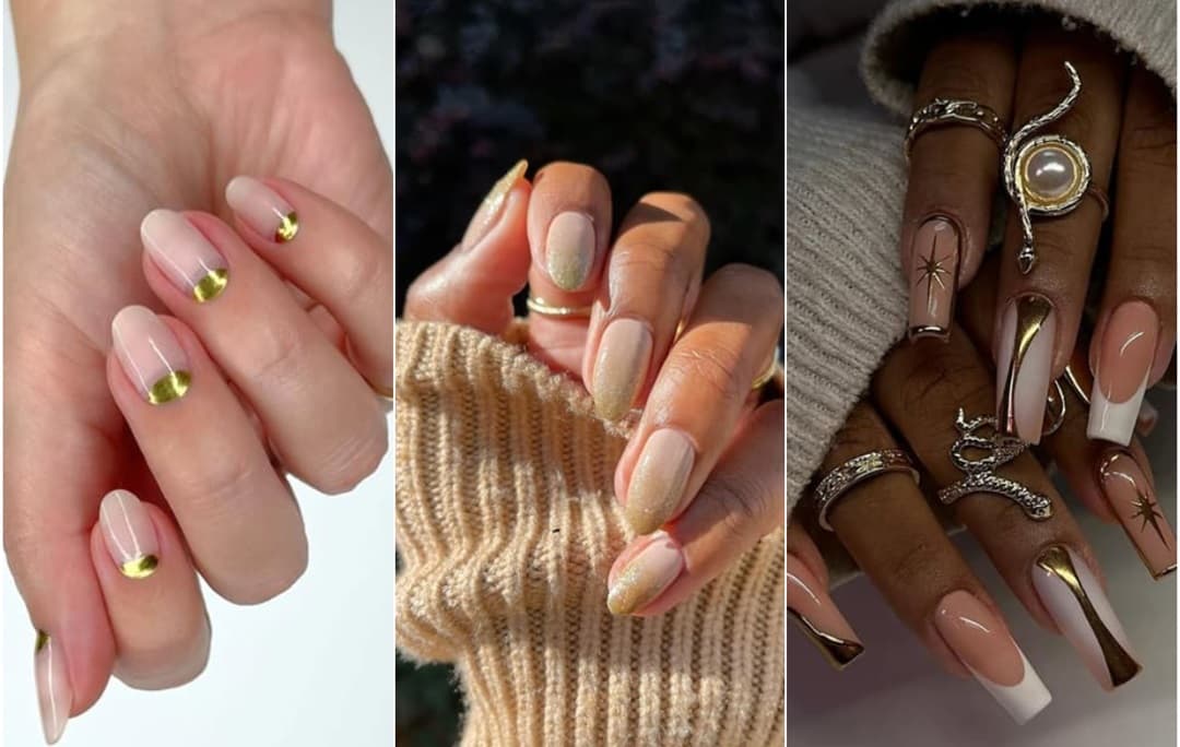 17 Gold Nail Ideas You’d Want to Wear&hellip;